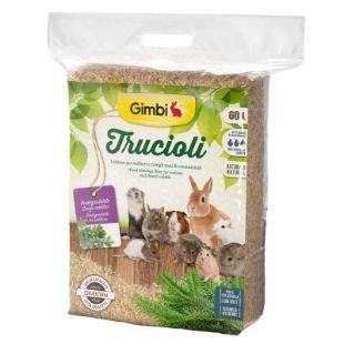 02.205052 GIMBI WOOD LITTER Pjuvenos 60L paveikslėlis