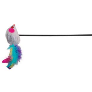 3.5_4516 TRIXIE Meškerė su pele, plastm.-pliušas, su kačių mėta, 50 cm (pak.40) paveikslėlis