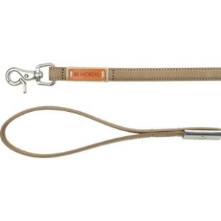 1.0_17401 TRIXIE BE NORDIC pavadys, oda XS-S 1.2m/15mm, sand paveikslėlis