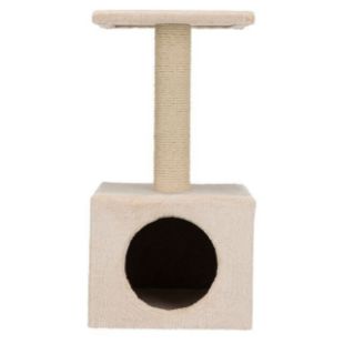 3.6_43351 TRIXIE Junior Zamora draskyklė stulpas su būda, 60cm, smėlio paveikslėlis