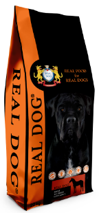 RD70141 REAL DOG ADULT All Breeds HORSE & RICE 20kg paveikslėlis