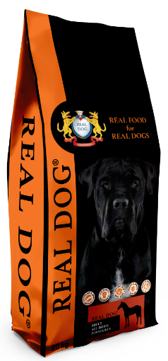 RD70141 REAL DOG ADULT All Breeds HORSE & RICE 20kg paveikslėlis