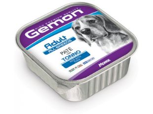 G00452 GEMON - Wet Dog Pate Adult TUNA 150 g paveikslėlis