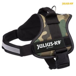 1.0_150421 K9®Powerharness, L/1: 66-85 cm/50 mm, kamufl. paveikslėlis