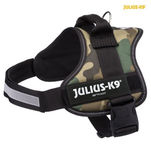 1.0_150421 K9®Powerharness, L/1: 66-85 cm/50 mm, kamufl. paveikslėlis
