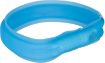1.1_12671 TRIXIE LED antkaklis USB, platus, silikonas, M-L: 50 cm/30 mm, mėlynas (pak.2) paveikslėlis