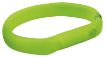 1.1_12684 TRIXIE LED antkaklis USB, platus, silikonas, M-L: 50 cm/18 mm, žalias (pak.2) paveikslėlis