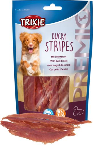 1.7_31537 TRIXIE PREMIO Ducky Stripes, 100 g (pak.6) paveikslėlis