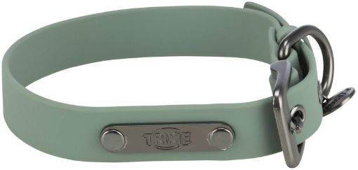 1.0_1971519 TRIXIE CityStyle antkaklis, PVC, M: 35-42 cm/20 mm, šalavijo paveikslėlis