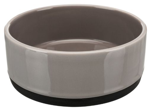 1.6_24361 TRIXIE Dubenėlis, keramika/guma, 0.75 l/16 cm, pilkas paveikslėlis