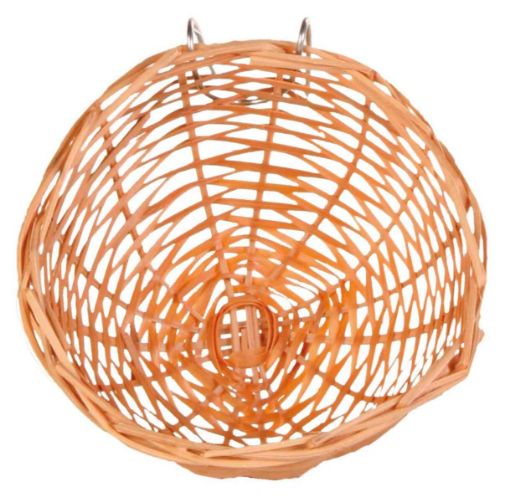4.1_5620 TRIXIE Pintas lizdas kanarėlėms iš bambuko, 10 cm (pak.6) paveikslėlis