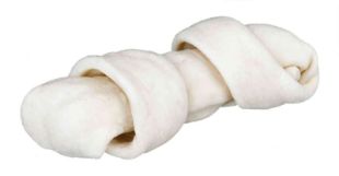 1.7_31141 TRIXIE Denta Fun Kramtomas kaulas su mazgais, baltas 24 cm, 240 g (pak.6) paveikslėlis