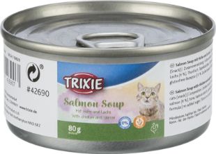 3.4_42690 TRIXIE Sriuba katėms su vištiena ir lašiša, 80 g (pak.24 ) paveikslėlis