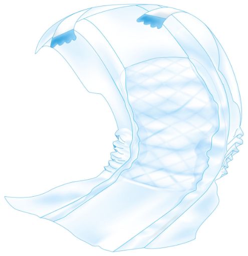2.3_23641 TRIXIE Sauskelnės patinams, S-M 30-46 cm, 12 vnt. (pak.2) paveikslėlis