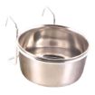 4.1_5493 TRIXIE Dubenėlis paukščiams, nerūd. plienas su laikikliu, 150 ml/7 cm (pak.4) paveikslėlis