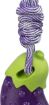 1.8_34707 TRIXIE Žaislas šuniui Baklažanas ant virvės, TPR, 13 cm/34 cm (pak.3) paveikslėlis