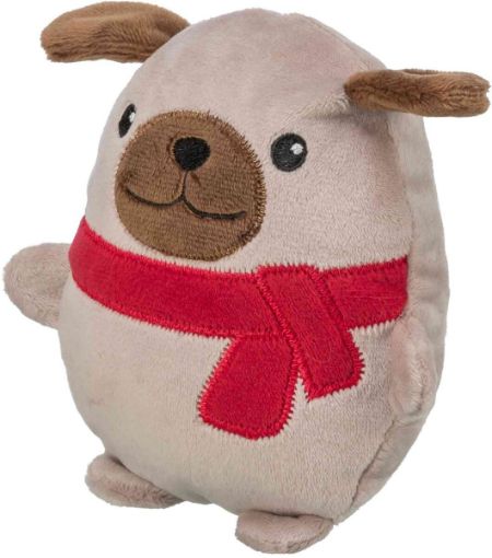 TRX_92600 TRIXIE Kalėdinis žaislas Šuo, pliušas, 16 cm paveikslėlis