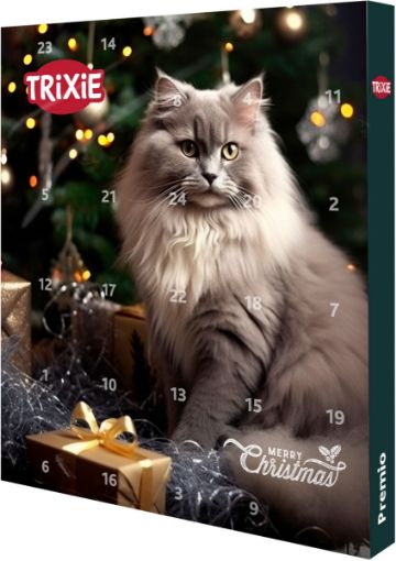 TRX_9264 TRIXIE PREMIO advento kalendorius katėms, 30x34x3.5 cm (pak.10) paveikslėlis