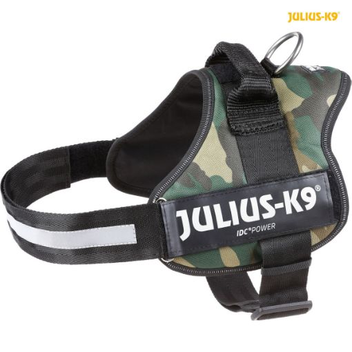 1.0_150321 K9®Powerharness, M/0: 58–76 cm/40 mm, camouflage paveikslėlis