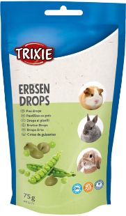 5.0_60221 TRIXIE Žirnių lašeliai triušiams ir smulkiems graužikams, 75 g (pak.12) paveikslėlis