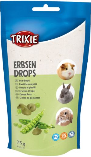 5.0_60221 TRIXIE Žirnių lašeliai triušiams ir smulkiems graužikams, 75 g (pak.12) paveikslėlis