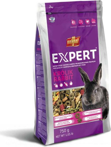 V01276 Vitapol EXPERT visavertis ėdalas triušiams 750 g paveikslėlis