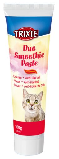 3.4_42182 TRIXIE Duo Smoothie energiją stiprinanti ir virškinimą gerinanti pasta katėms , 100 g (pak.6) paveikslėlis