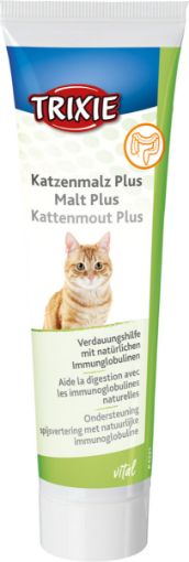 3.4_4221 TRIXIE Cat malt plus, pasta virškinimui, D/FR/NL, 100 g (pak.6) paveikslėlis