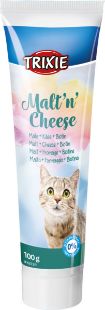 3.4_42738 TRIXIE Malt'n'Cheese Anti hairball pasta virškinimui, 100 g (pak.6) paveikslėlis