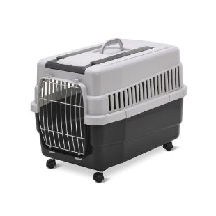 80391 Boksas KIM 60 su ratukais pilkas/tamsus 60x40x45 paveikslėlis