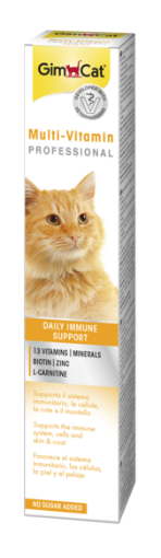 02.421742 GIMPET MULTIVITAMIN PASTE PROF. 50GR (10) pasta katėms paveikslėlis