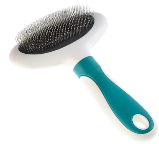 57506BV Gimdog Slicker Brush Size M 10,5x18,2 cm ovalus šepetys paveikslėlis
