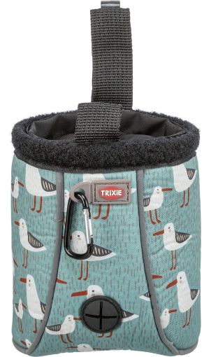 1.2_9932284 TRIXIE Twist Treat skanėstų maišelis, užsegamas, 11 × 14 cm, įv.spalvų paveikslėlis