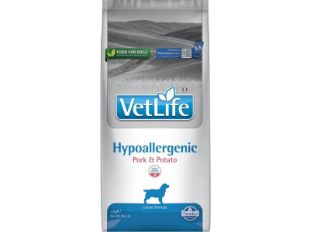 F40961 FARMINA VET LIFE - DOG Dry HYPOALLERGENIC Pork&Potato 12 kg paveikslėlis