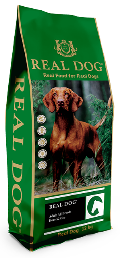 RD70288 Real Dog SP Adult All Breeds Horse&Rice 12 kg paveikslėlis