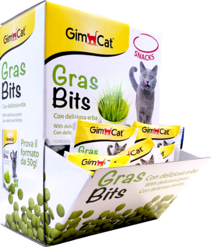 02.492476 GIMPET GRAS BITS 15GR DISPLAY 20vnt. paveikslėlis