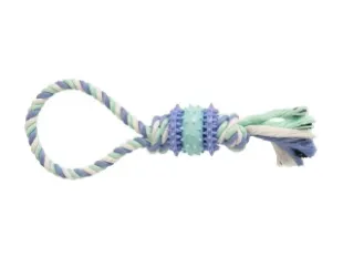 80780 Gimdog Cotton Dent Plus Rope W/Tpr 30 cm žaislas šuniui paveikslėlis