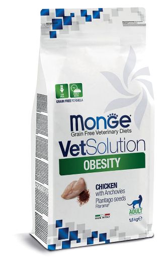 M81702 MONGE VetSolution Cat Obesity 400 g paveikslėlis
