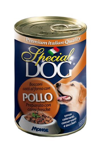 S08587 Special dog šunų konservai, gabalėliai su vištiena 720 g paveikslėlis