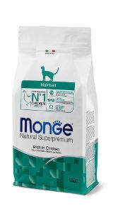 M05234 Monge Dry Cat Hairball 1,5 kg paveikslėlis