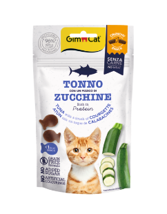 02.422350 Gimcat Crunchy Snacks Tuna & Courgette 50g traškūs skanėstai tunas/cukinija paveikslėlis