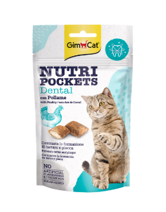 02.418285 GIMCAT NUTRI POCKETS DENTAL 60 G paveikslėlis