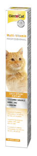 02.421759 GIMCAT MULTIVITAMIN PASTA PROF. 100GR (10) pasta katėms paveikslėlis