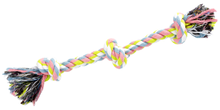 80176 Gimdog Cotton Toy 34 cm 3 mazgai žaislas šuniui paveikslėlis