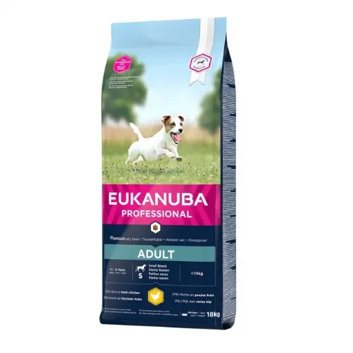 E30729 Euk Adult Small Breed PFB 18 kg paveikslėlis