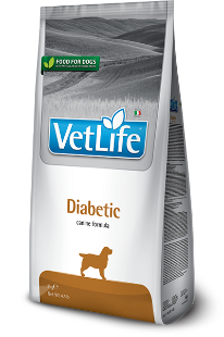 F31297 FARMINA VET LIFE - DOG Dry DIABETIC 2 kg (pak.4) paveikslėlis