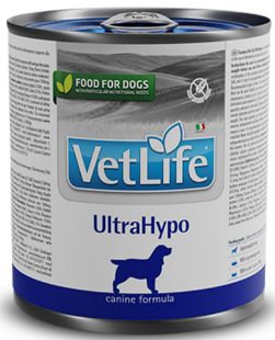 F06404 FARMINA VET LIFE - DOG Wet ULTRAHYPO 300 gr (pak.16) paveikslėlis