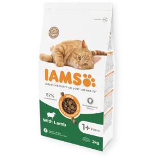 I27200 Iams Adult Cat Lamb 10 kg su ėriena paveikslėlis