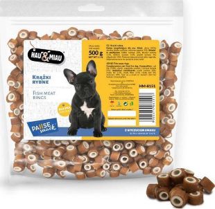 HM-8151 Hau&Miau Mini Žuvies žiedai 500g paveikslėlis
