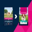 E02006 Euk Dog Salmon Barley S/M breed 12 kg, su lašiša ir miežiais paveikslėlis